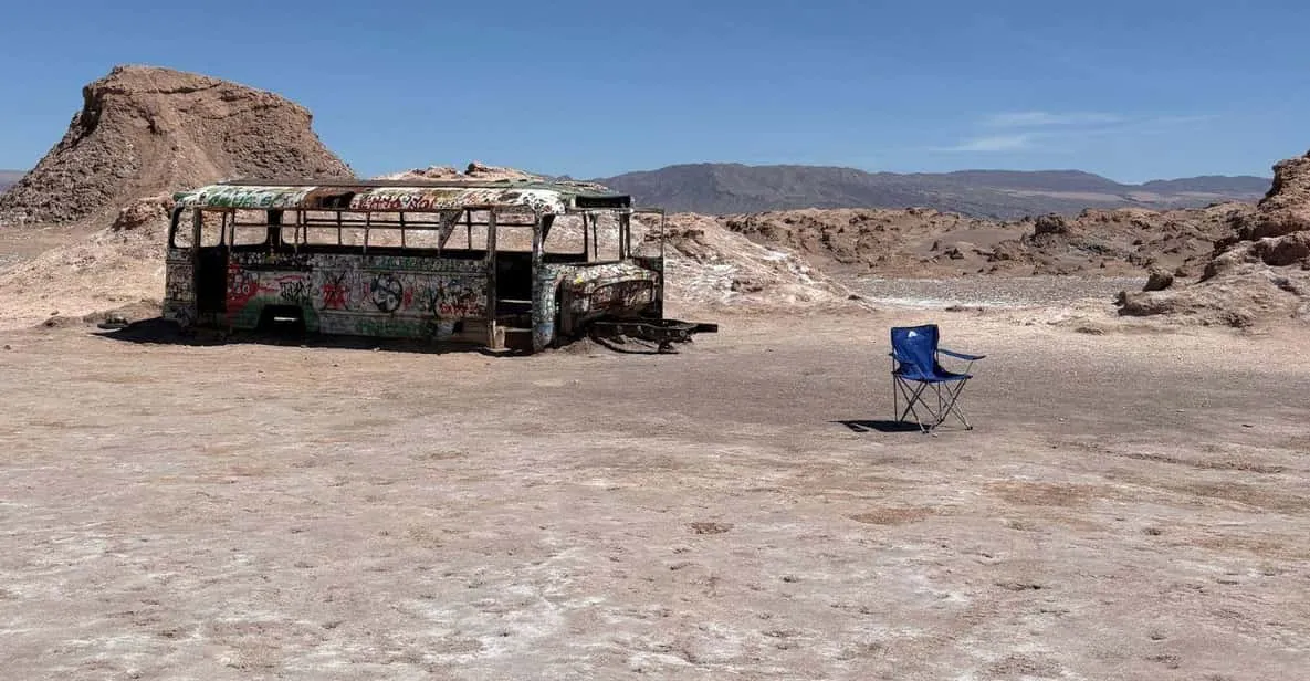 Traveler floating in a turquoise salt lagoon at Baltinache on an Atacama Desert tour near San Pedro de Atacama, Chile